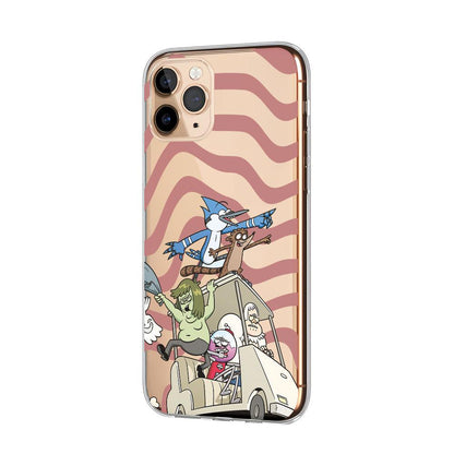 Regular Show Traveling Clear Soft Case-Oxvistore