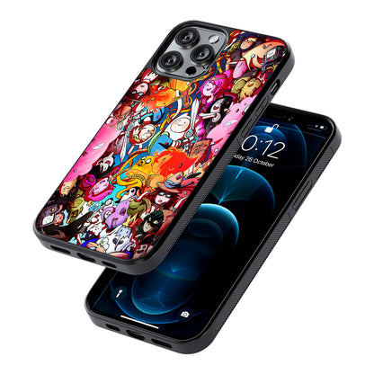 Regular Show and Adventure Time 2D Rubber Phone Case