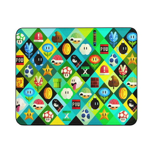 Retro Game Symbol Mouse Pads-18x21 CM-Oxvistore