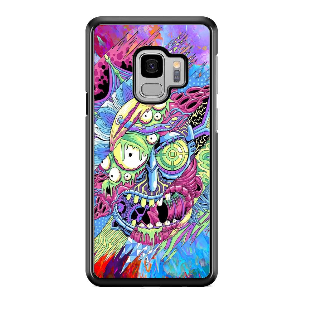 Rick Colour Life Samsung Galaxy S9 Case-Rubber Black (2D Case)-Oxvistore