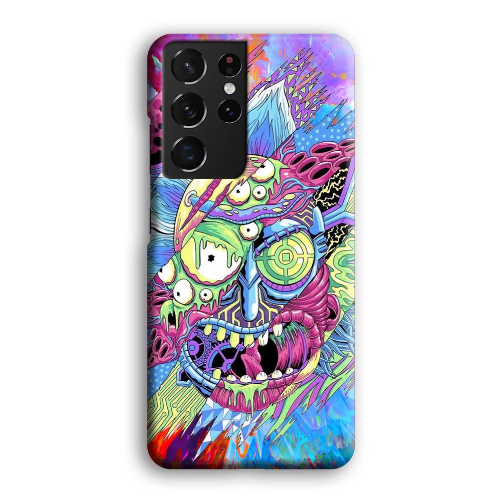 Rick Colour Life Samsung Galaxy S21 Ultra Case-Oxvistore