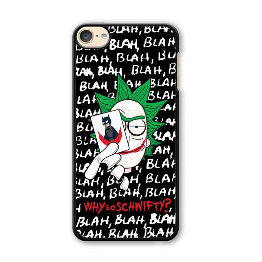 Rick Joker Quotes iPod Touch 6 Case-Plastic Black (2D Case)-Oxvistore