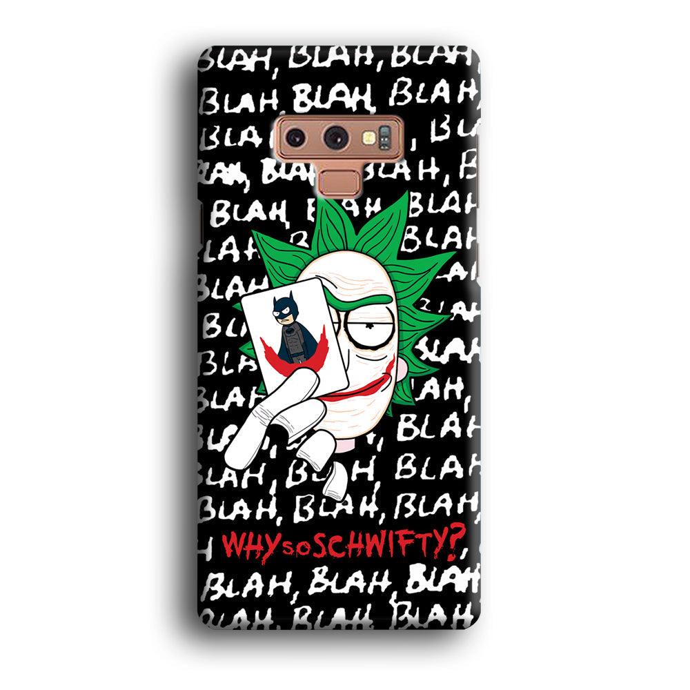 Rick Joker Quotes Samsung Galaxy Note 9 Case-Oxvistore