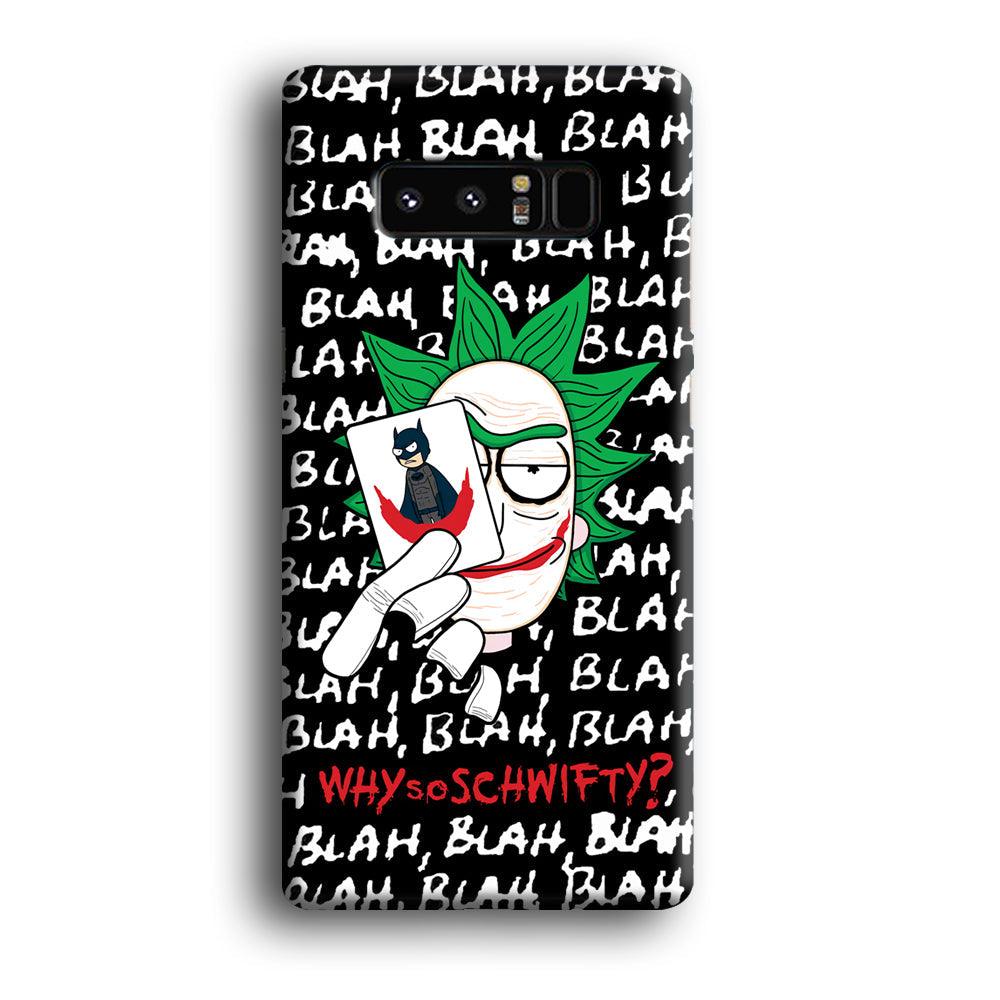 Rick Joker Quotes Samsung Galaxy Note 8 Case-Oxvistore