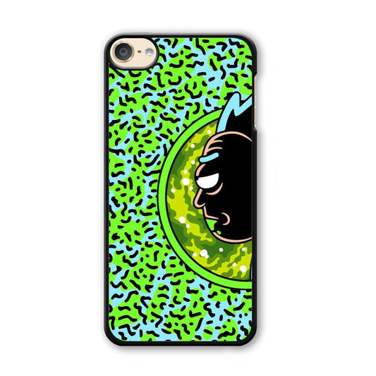 Rick Seriousness Face iPod Touch 6 Case-Plastic Black (2D Case)-Oxvistore