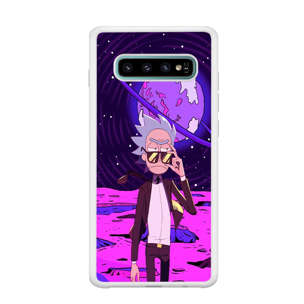 Rick and Morty Agent of Universe Samsung Galaxy S10 Case-Oxvistore