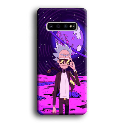 Rick and Morty Agent of Universe Samsung Galaxy S10 Case-Oxvistore