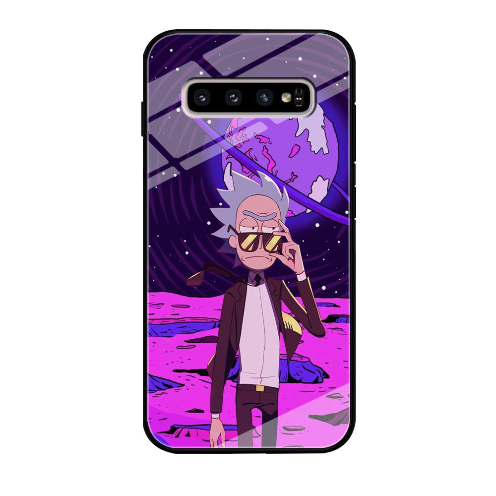 Rick and Morty Agent of Universe Samsung Galaxy S10 Case-Oxvistore