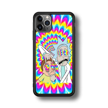 Rick and Morty Hippie Hype iPhone 11 Pro Max Case-Oxvistore