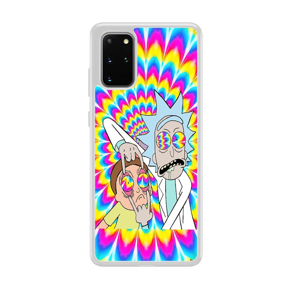 Rick and Morty Hippie Hype Samsung Galaxy S20 Plus Case-Oxvistore