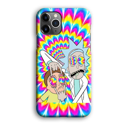 Rick and Morty Hippie Hype iPhone 12 Pro Case-Oxvistore