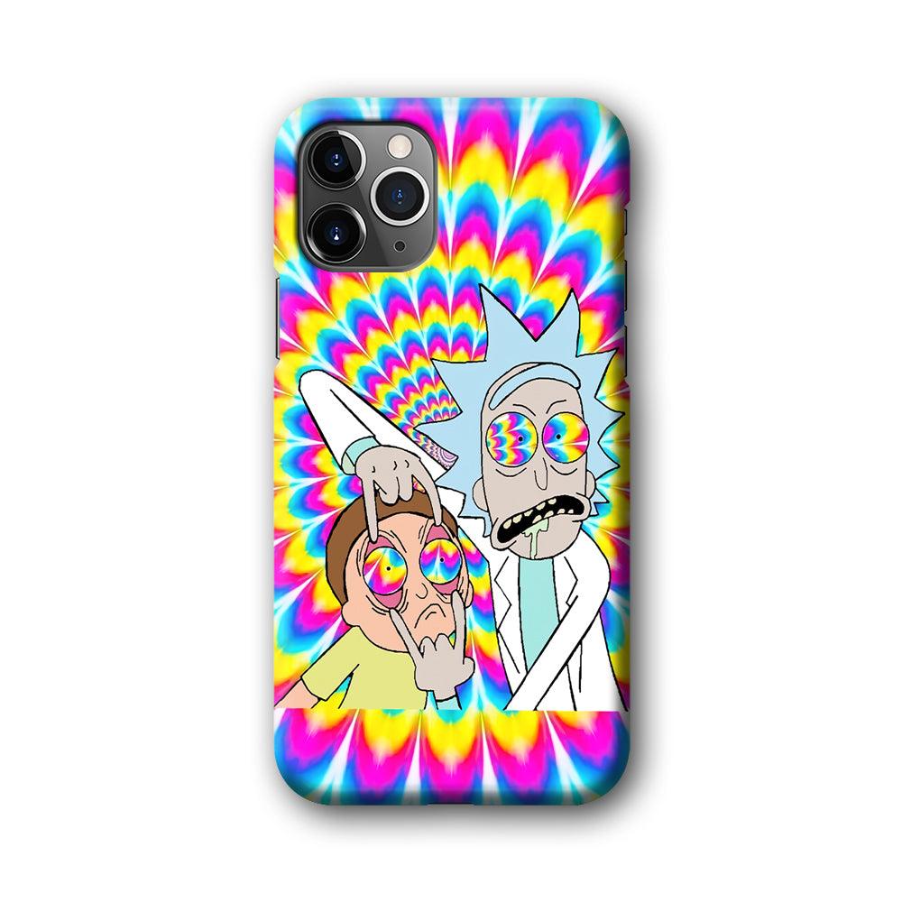 Rick and Morty Hippie Hype iPhone 11 Pro Max Case-Oxvistore