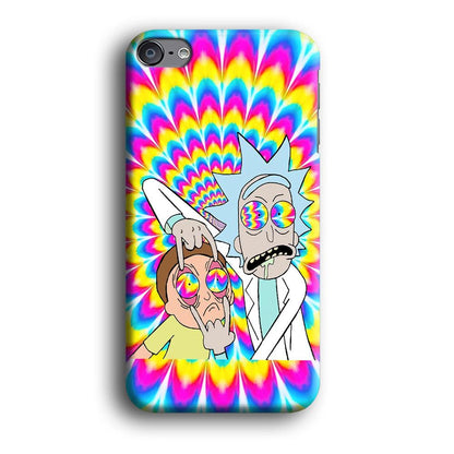 Rick and Morty Hippie Hype iPod Touch 6 Case-Oxvistore