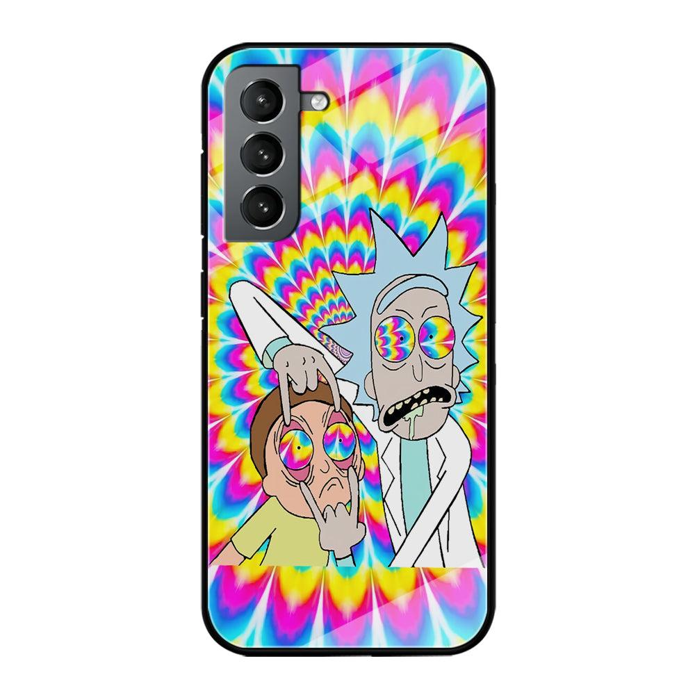 Rick and Morty Hippie Hype Samsung Galaxy S21 Case-Oxvistore