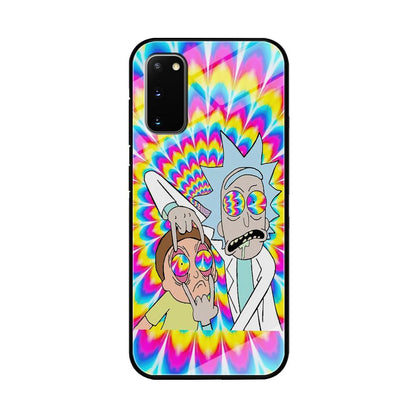 Rick and Morty Hippie Hype Samsung Galaxy S20 Case-Oxvistore