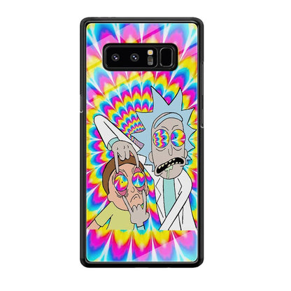 Rick and Morty Hippie Hype Samsung Galaxy Note 8 Case-Oxvistore