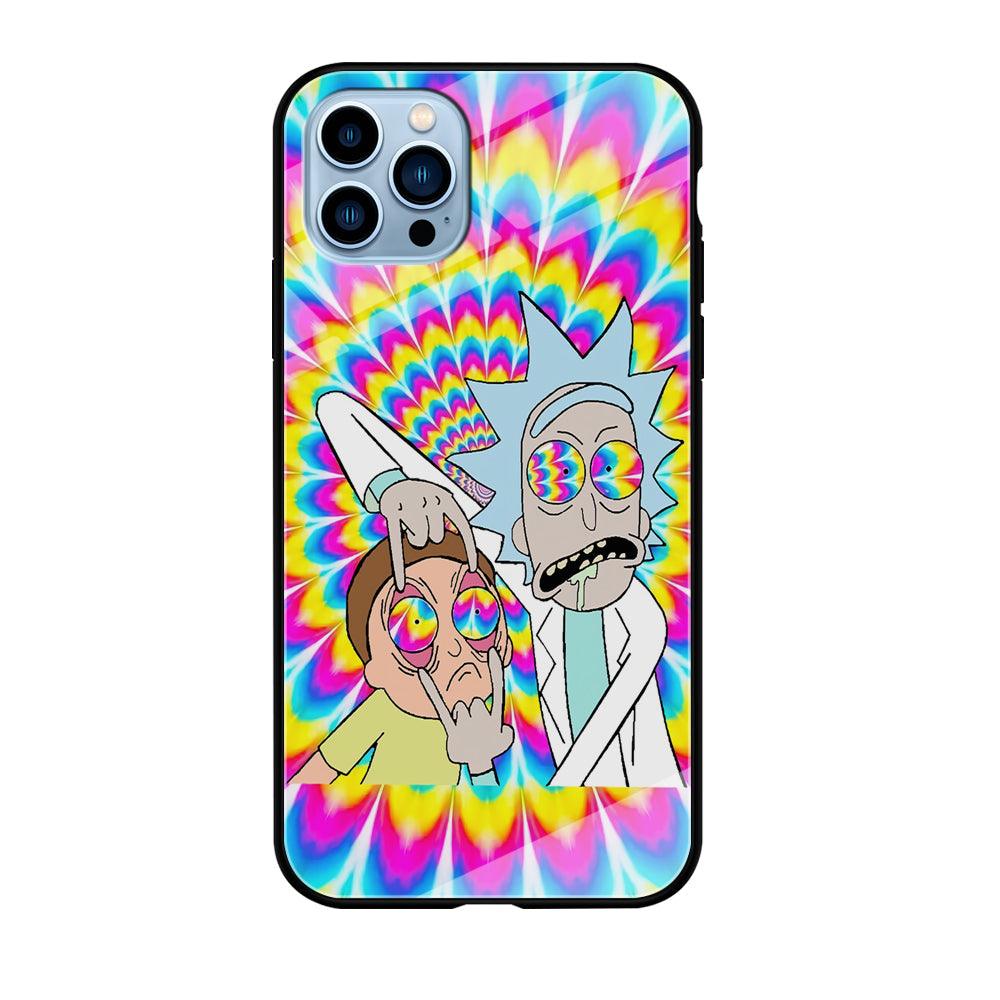 Rick and Morty Hippie Hype iPhone 12 Pro Max Case-Oxvistore