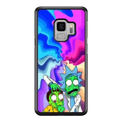 Rick and Morty Illussion of Life Samsung Galaxy S9 Case-Oxvistore