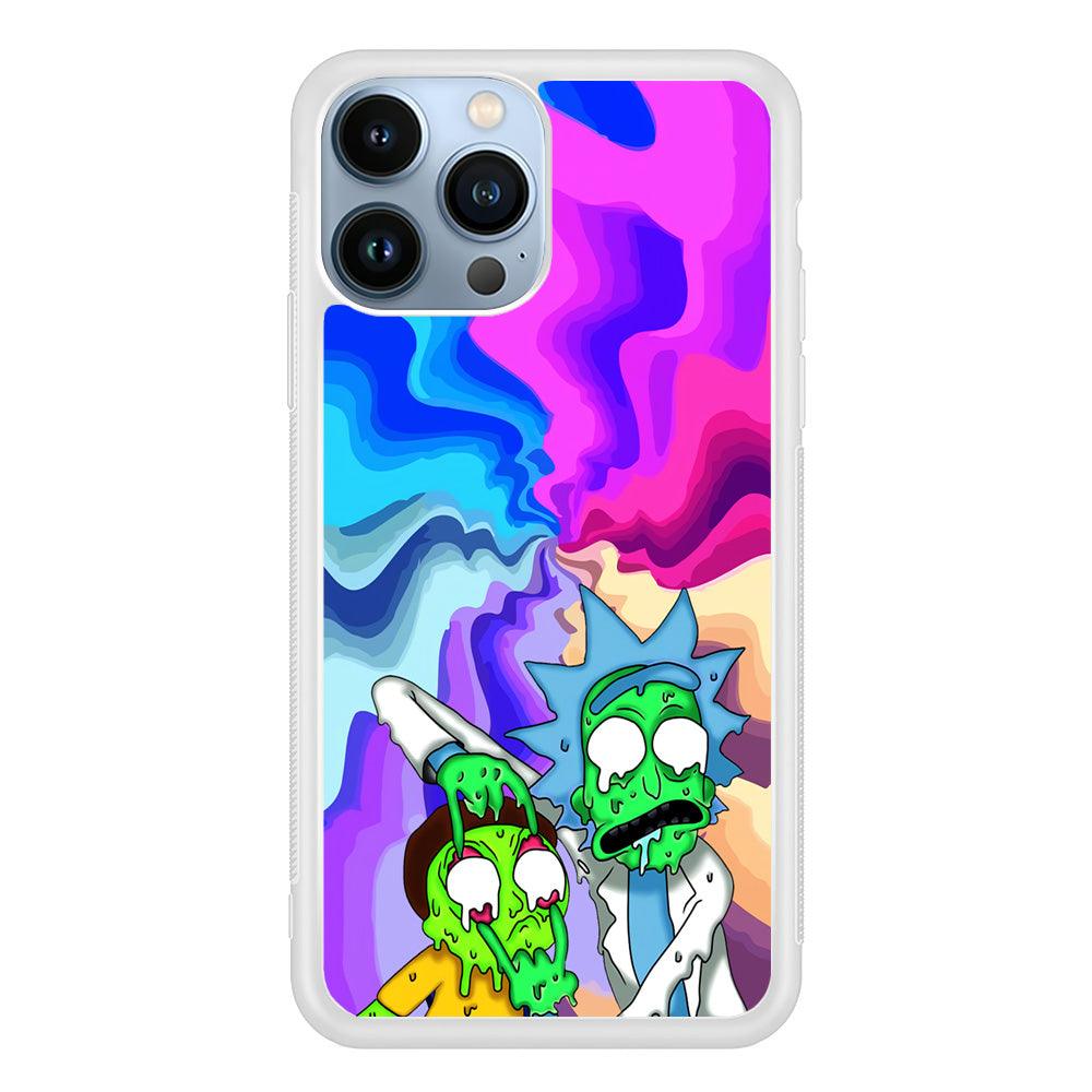 Rick and Morty Illussion of Life iPhone 14 Pro Max Case-Oxvistore