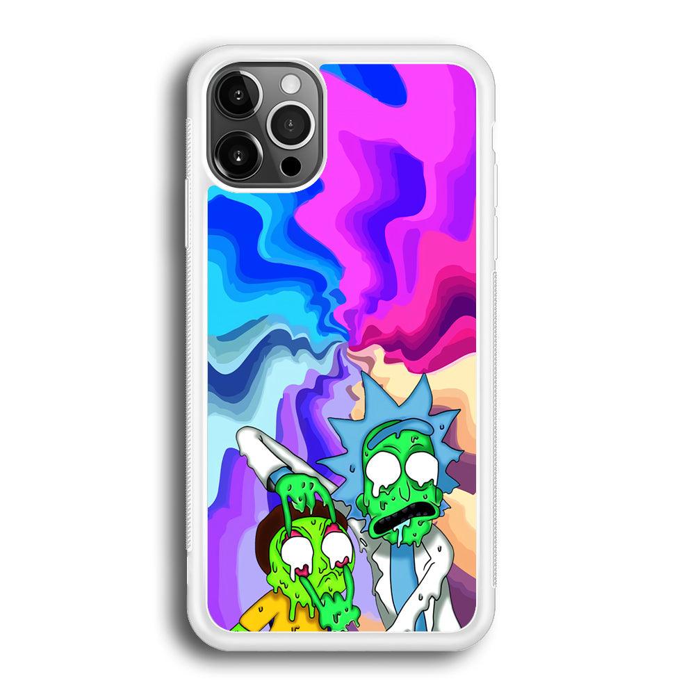 Rick and Morty Illussion of Life iPhone 12 Pro Case-Oxvistore