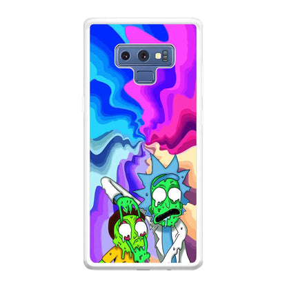 Rick and Morty Illussion of Life Samsung Galaxy Note 9 Case-Oxvistore