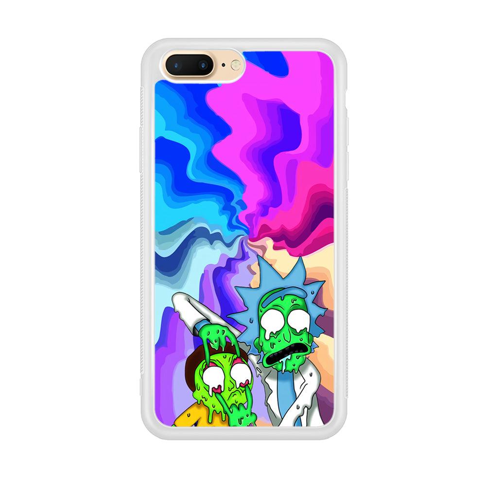 Rick and Morty Illussion of Life iPhone 8 Plus Case-Oxvistore