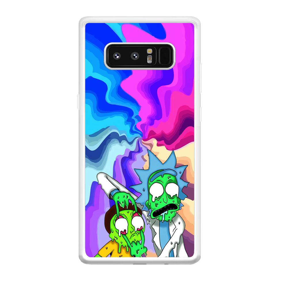 Rick and Morty Illussion of Life Samsung Galaxy Note 8 Case-Oxvistore