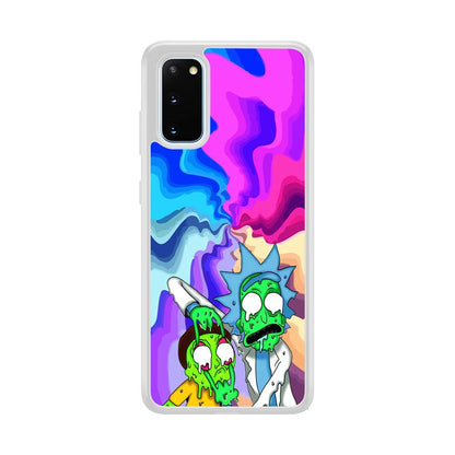 Rick and Morty Illussion of Life Samsung Galaxy S20 Case-Oxvistore