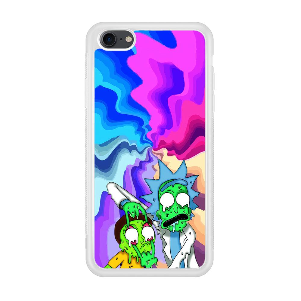 Rick and Morty Illussion of Life iPhone 8 Case-Oxvistore