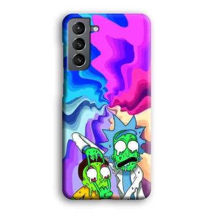 Rick and Morty Illussion of Life Samsung Galaxy S21 Case-Oxvistore