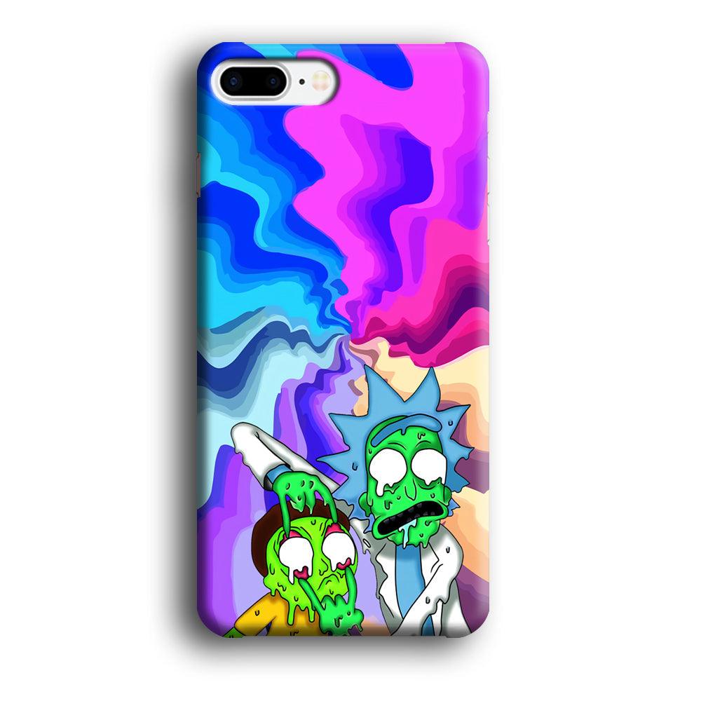 Rick and Morty Illussion of Life iPhone 8 Plus Case-Oxvistore