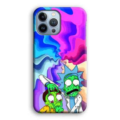 Rick and Morty Illussion of Life iPhone 15 Pro Max Case-Oxvistore