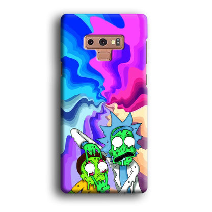 Rick and Morty Illussion of Life Samsung Galaxy Note 9 Case-Oxvistore