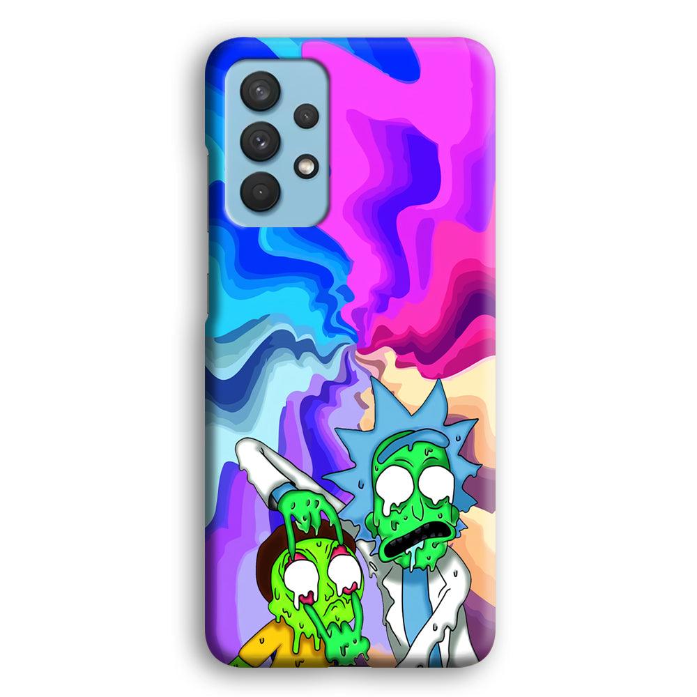 Rick and Morty Illussion of Life Samsung Galaxy A32 Case-Oxvistore