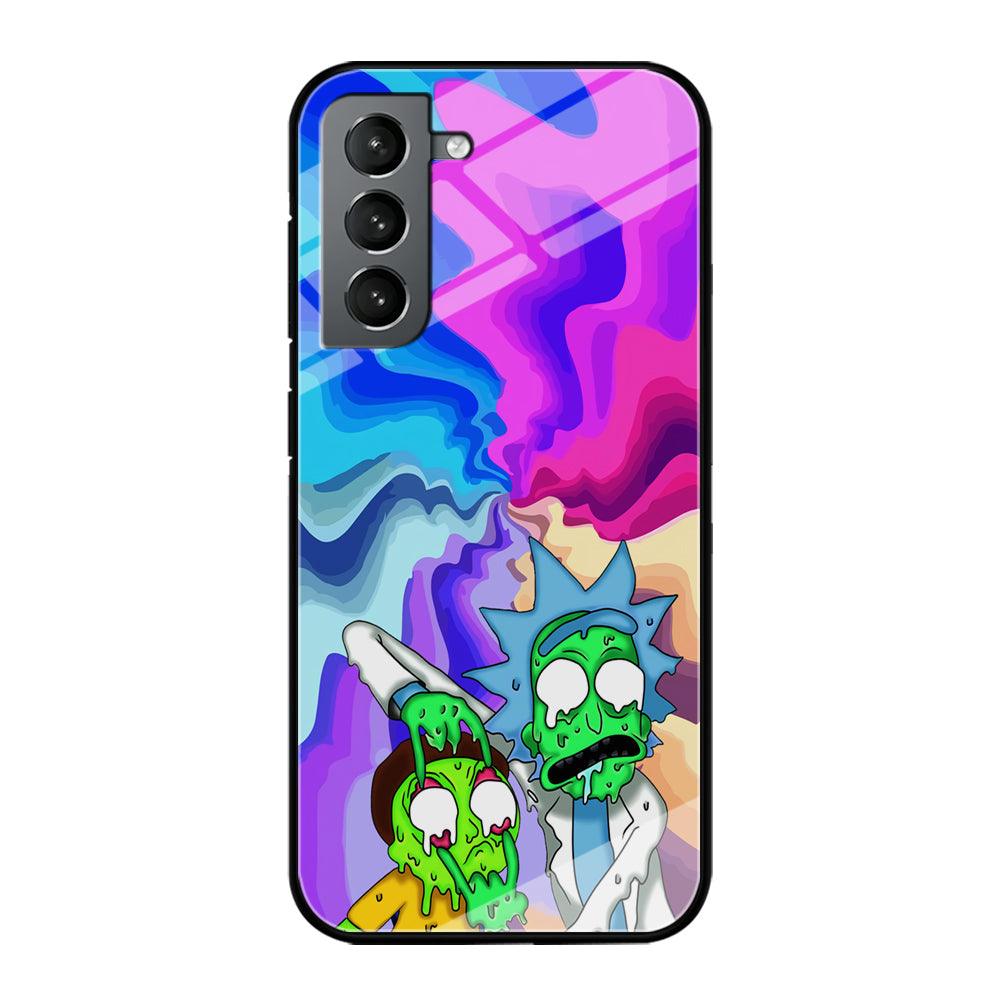 Rick and Morty Illussion of Life Samsung Galaxy S21 Case-Oxvistore