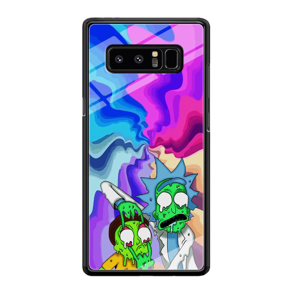 Rick and Morty Illussion of Life Samsung Galaxy Note 8 Case-Oxvistore