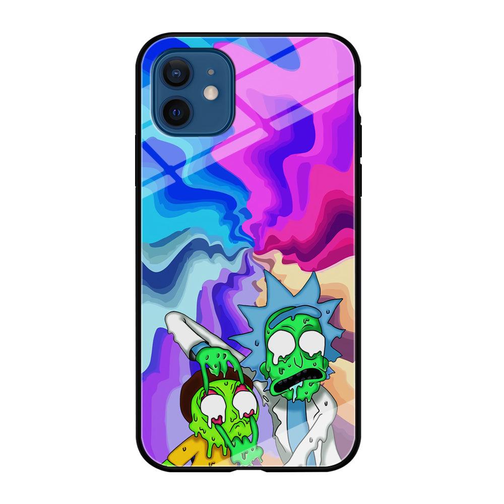 Rick and Morty Illussion of Life iPhone 12 Case-Oxvistore