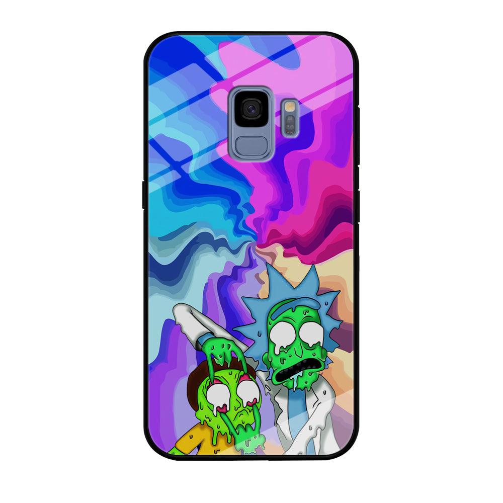 Rick and Morty Illussion of Life Samsung Galaxy S9 Case-Oxvistore