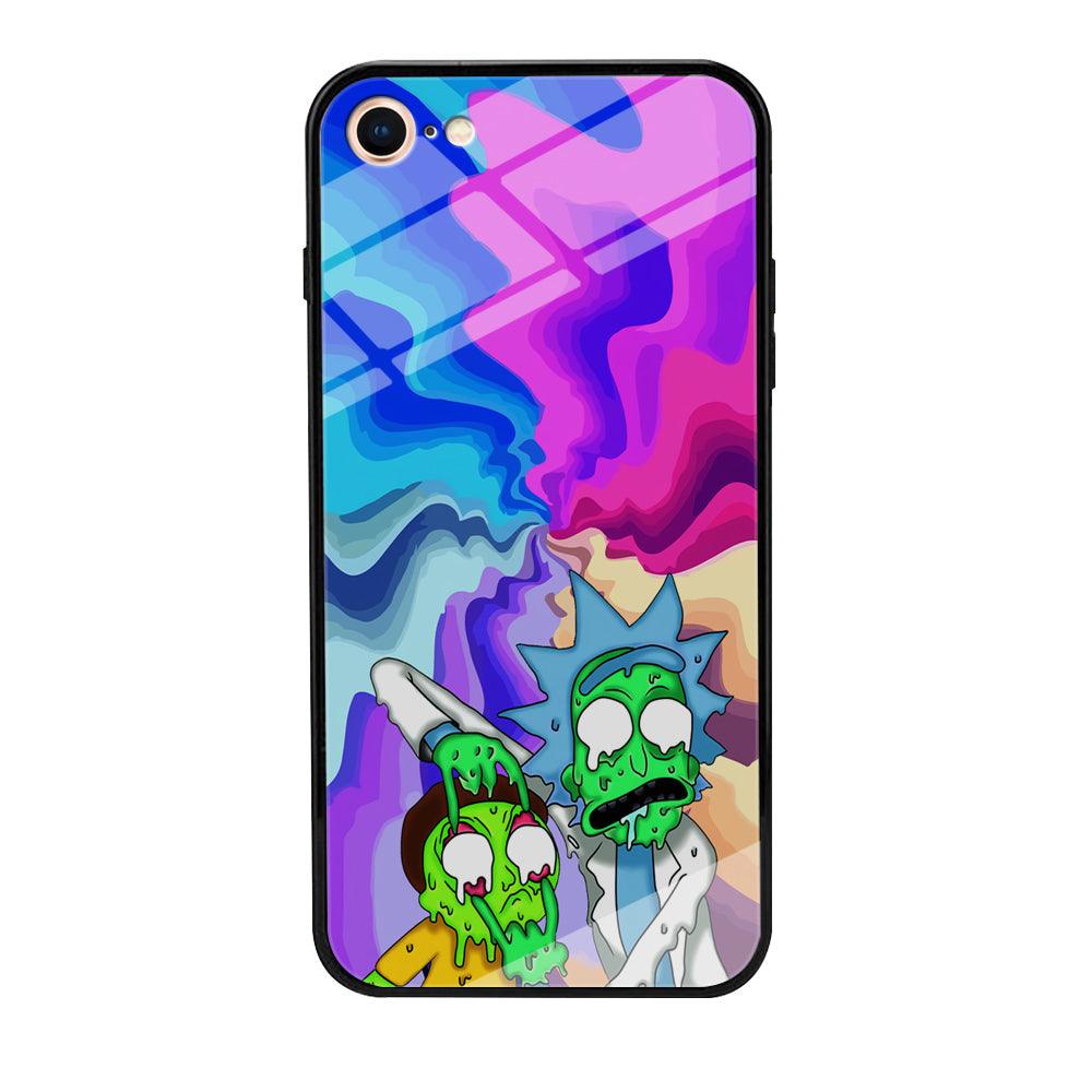 Rick and Morty Illussion of Life iPhone 8 Case-Oxvistore