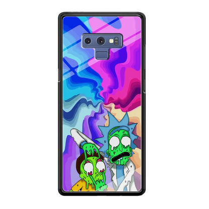 Rick and Morty Illussion of Life Samsung Galaxy Note 9 Case-Oxvistore