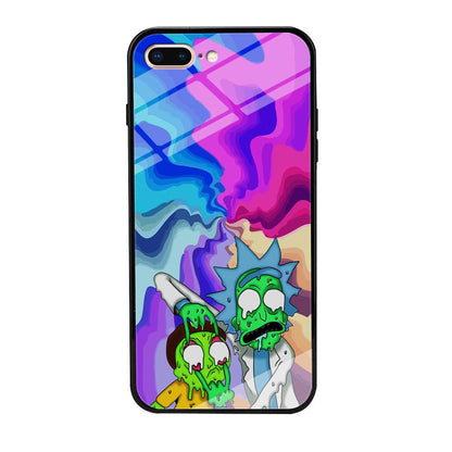 Rick and Morty Illussion of Life iPhone 8 Plus Case-Oxvistore