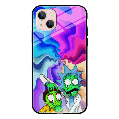 Rick and Morty Illussion of Life iPhone 15 Plus Case-Oxvistore