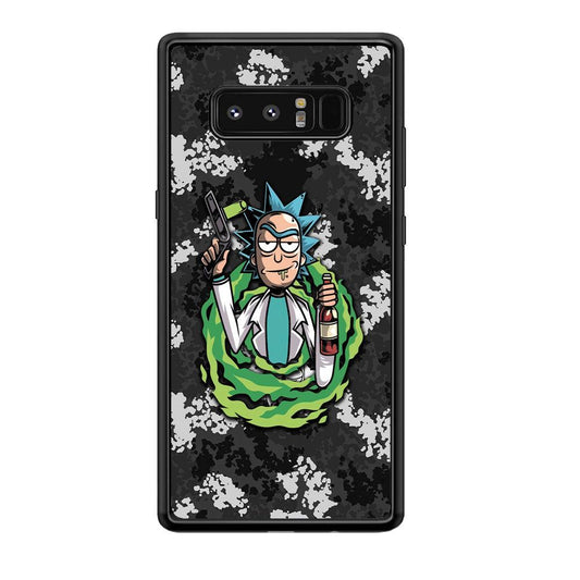 Rick and Morty Let's Have Fun Samsung Galaxy Note 8 Case-Oxvistore