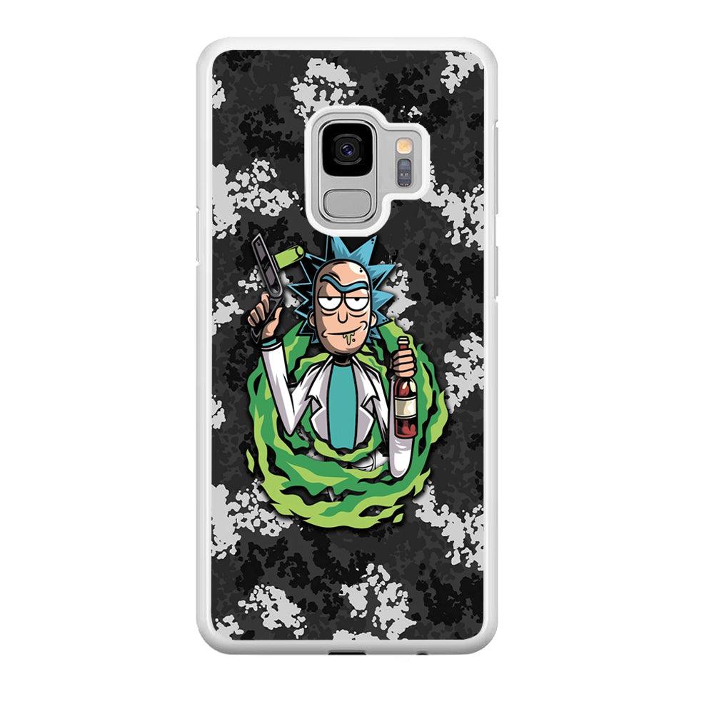 Rick and Morty Let's Have Fun Samsung Galaxy S9 Case-Oxvistore