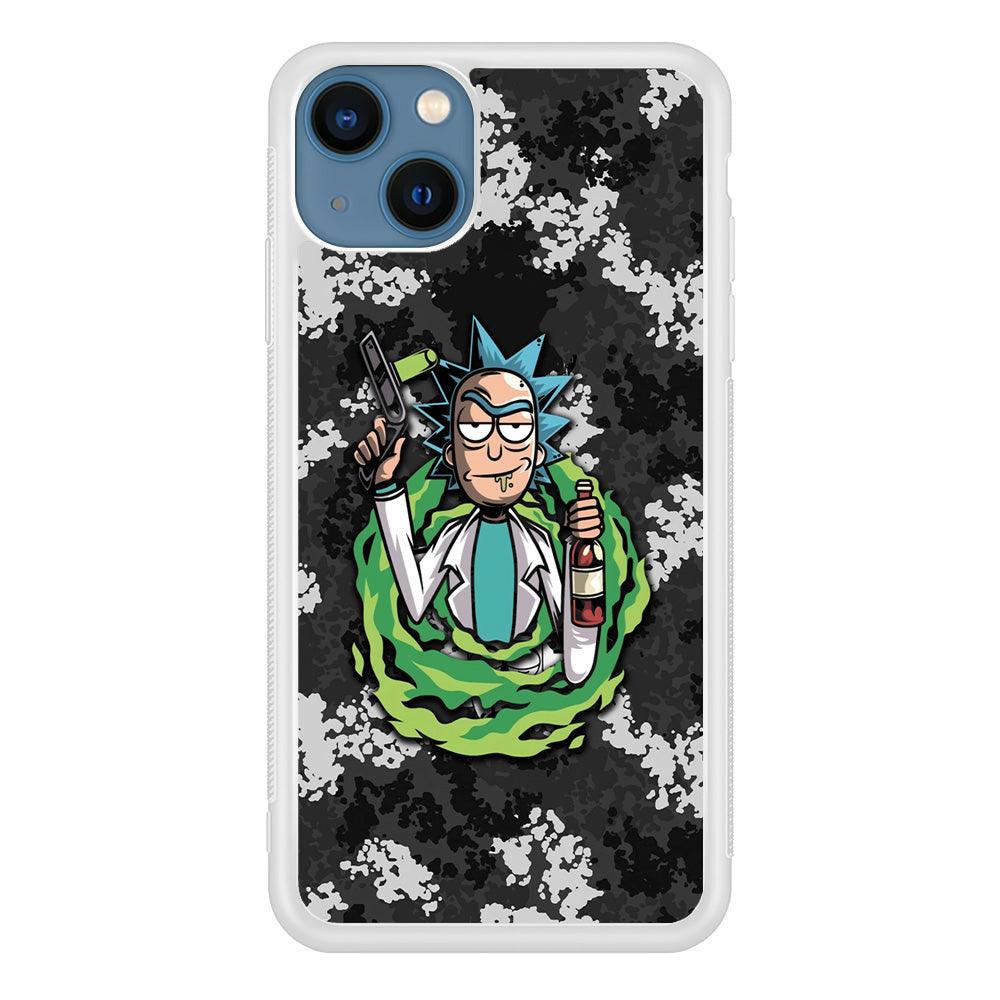 Rick and Morty Let's Have Fun iPhone 14 Plus Case-Oxvistore