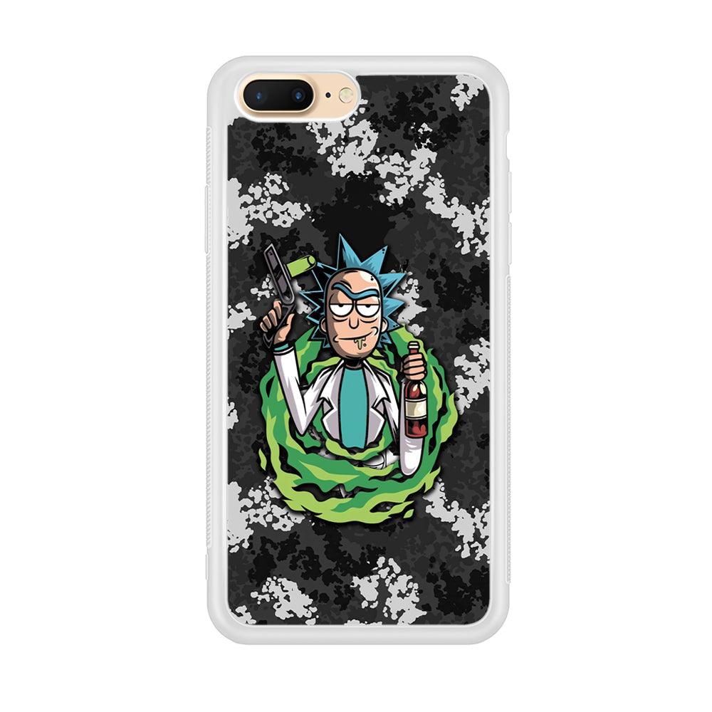 Rick and Morty Let's Have Fun iPhone 8 Plus Case-Oxvistore