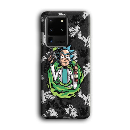 Rick and Morty Let's Have Fun Samsung Galaxy S20 Ultra Case-Oxvistore