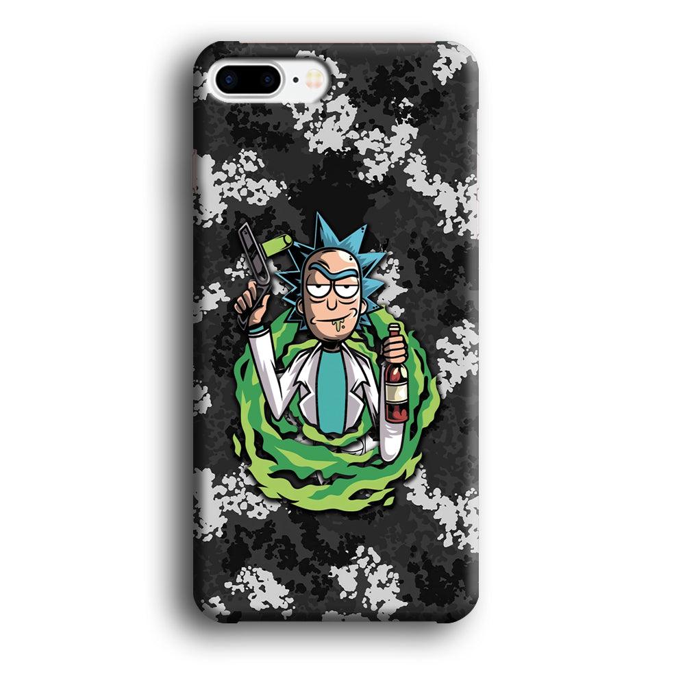 Rick and Morty Let's Have Fun iPhone 8 Plus Case-Oxvistore