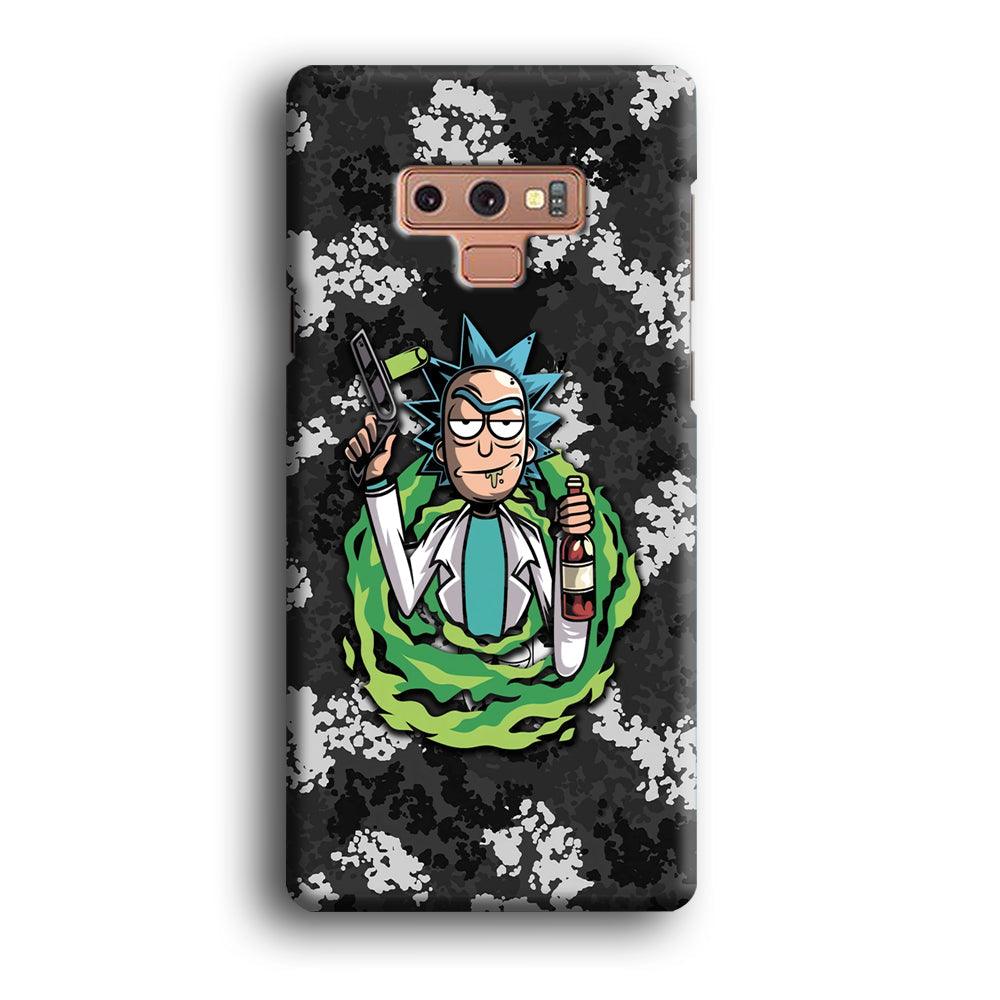 Rick and Morty Let's Have Fun Samsung Galaxy Note 9 Case-Oxvistore