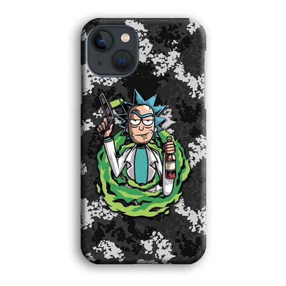 Rick and Morty Let's Have Fun iPhone 15 Plus Case-Oxvistore